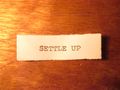 Settle up Settle up