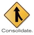 Consolidate sign Consolidate sign